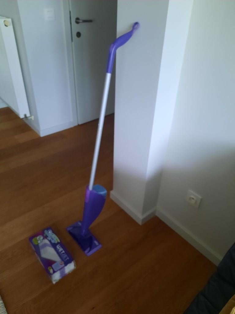 Swiffer WetJet spraysysteem., Enlèvement