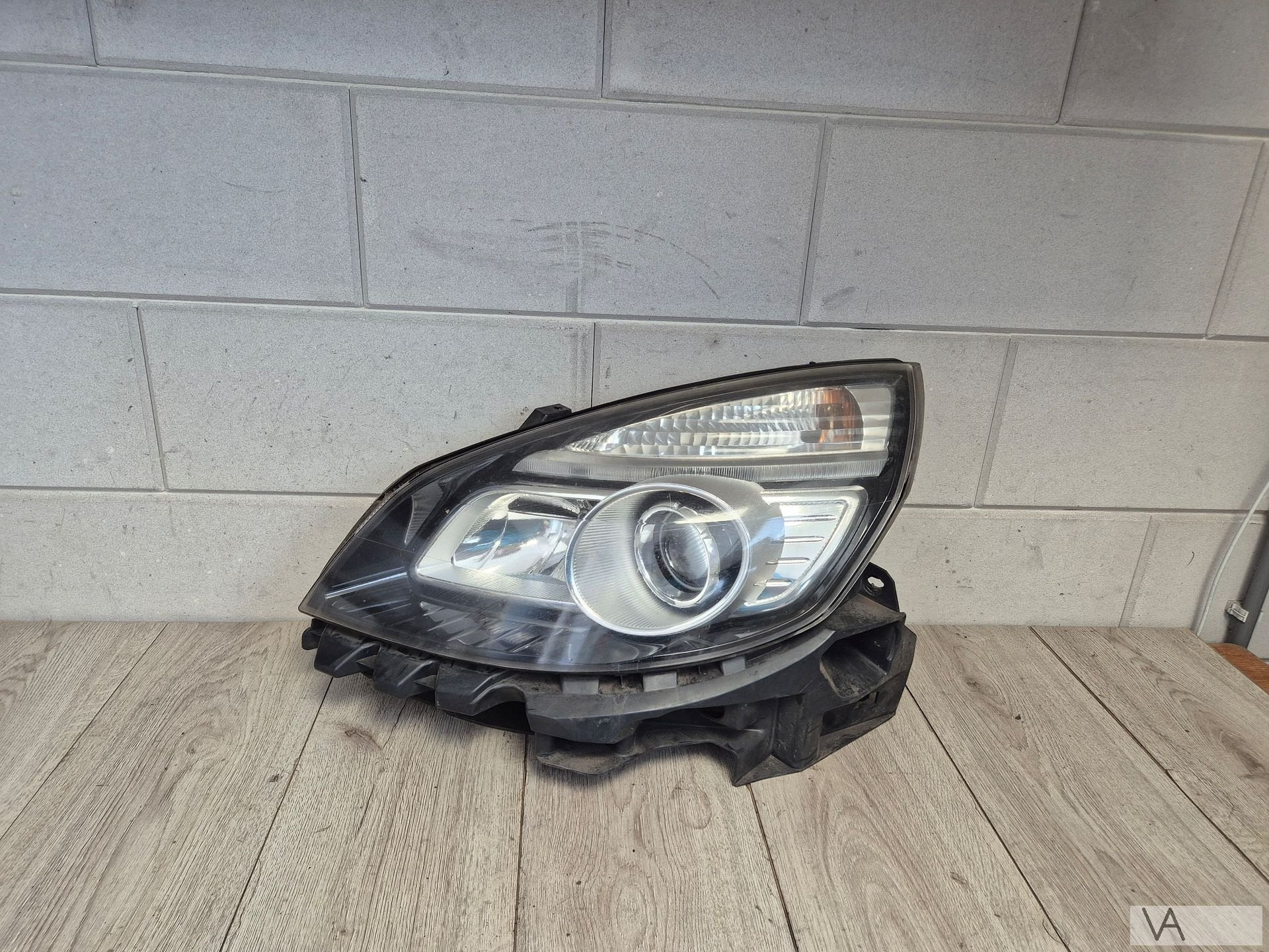 Koplamp XENON links van Renault Scenic 2 facelift 2006 -2009, Gebruikt, -, Renault, -