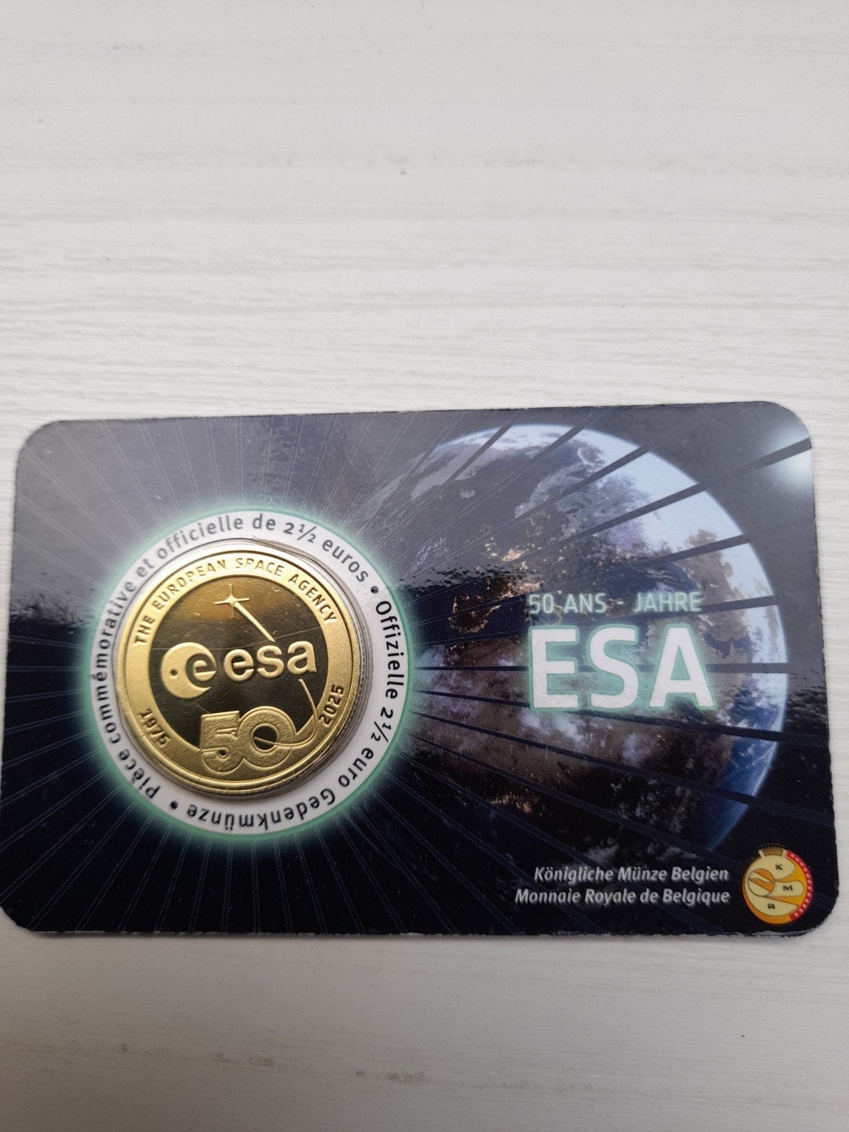 coincard 50 ans de l'ESA en Belgique, Enlèvement ou Envoi