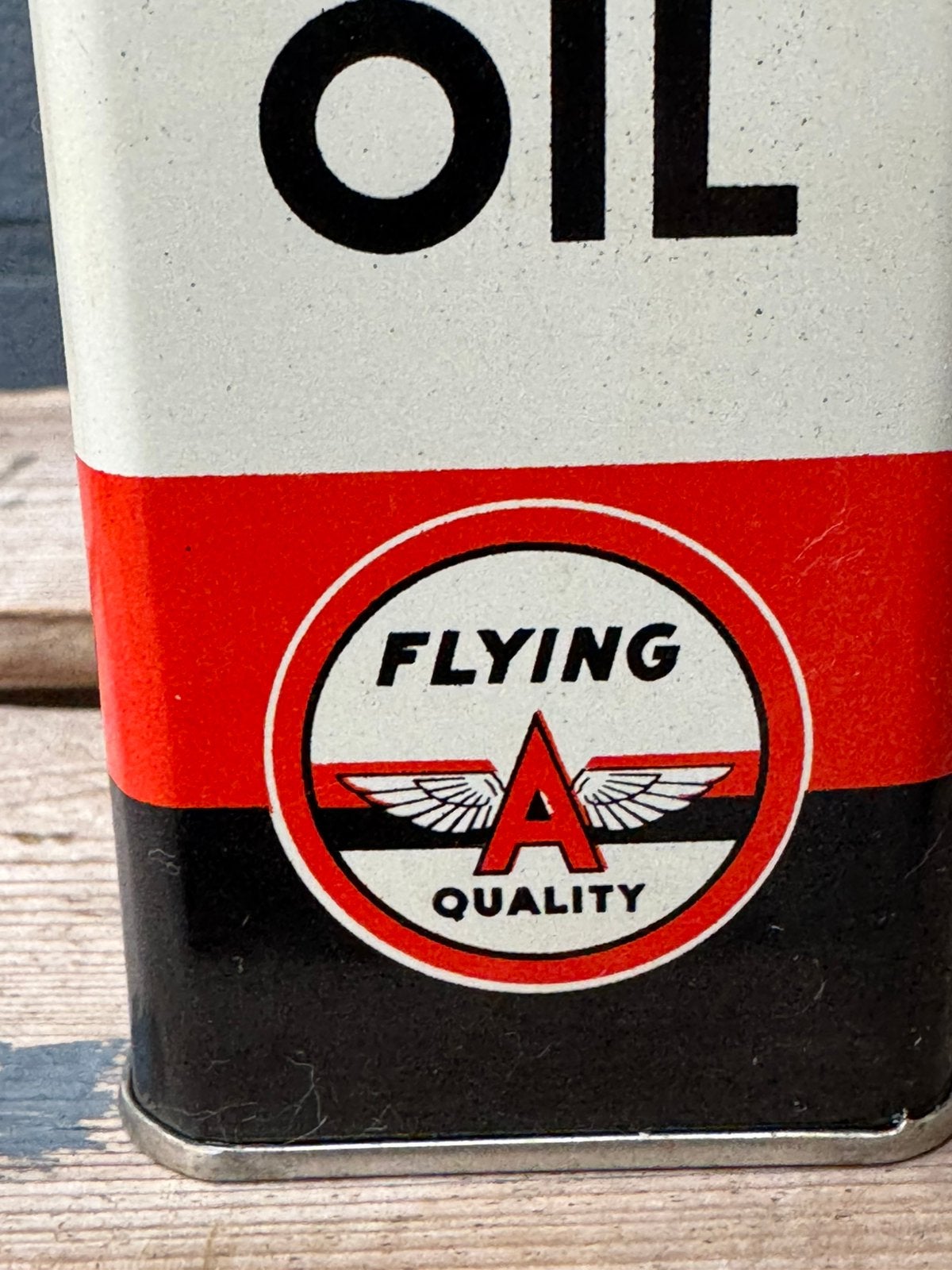 Mini Handyoil FLYING A olie blikje NOS, Ophalen of Verzenden, Gebruikt, Verpakking
