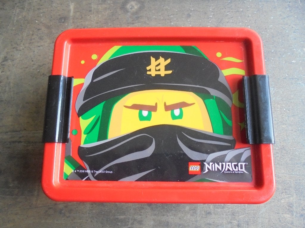 Lego Ninjago Lunch Box (zie foto's), Ophalen of Verzenden, Gebruikt, Lego, Ninjago