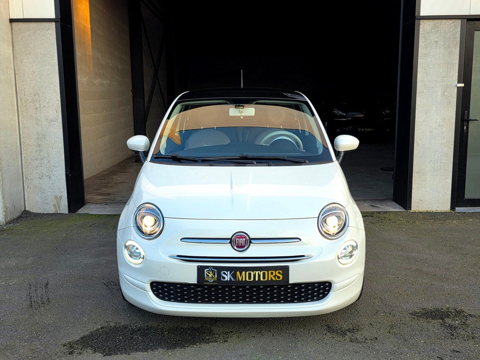 500 Facelift 0.9T 80PK Pano Leder GPS Cruise Full + Garantie, Auto's, Fiat, Voorwielaandrijving, Euro 6, 875 cc, Wit