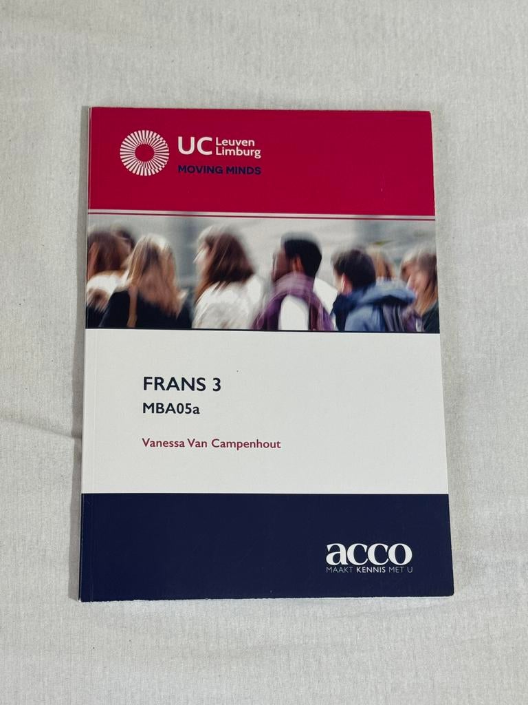 UCLL PXL - Frans 3 nieuw (niet in geschreven!), Enlèvement ou Envoi, Comme neuf, Français