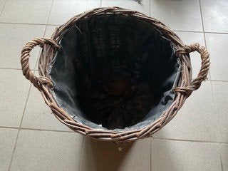 Rieten manden, Maison & Meubles, Enlèvement, Comme neuf, Panier