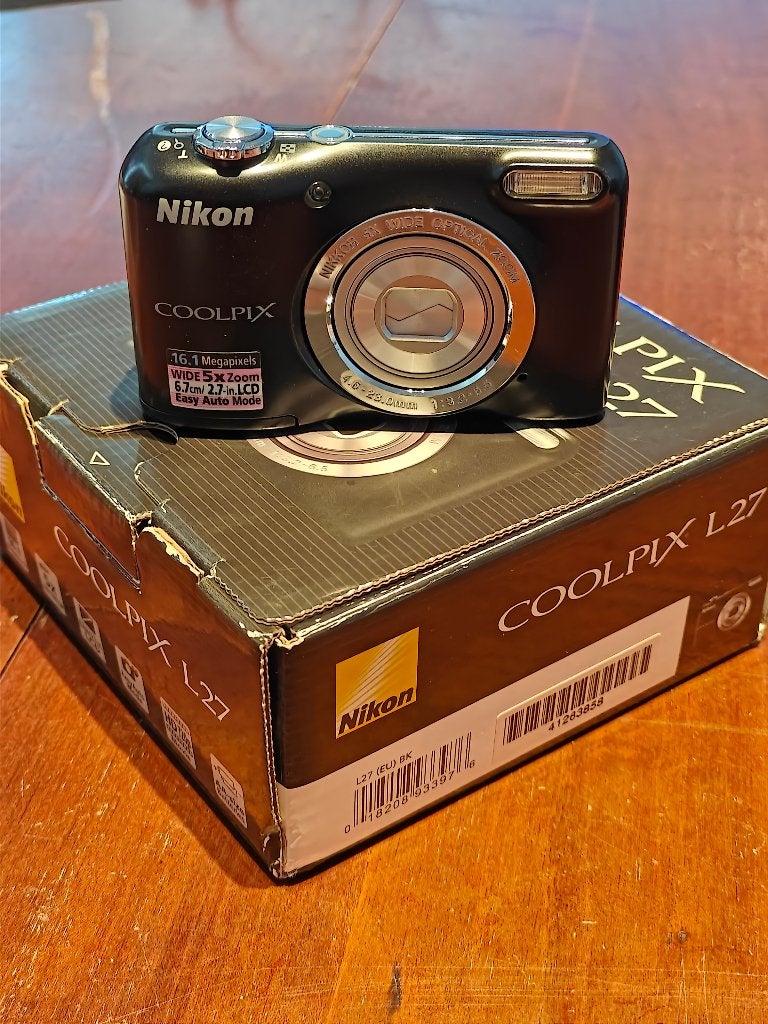 Appareil photo numérique Nikon Coolpix L27 (NEUF), TV, Hi-fi & Vidéo, Appareils photo numériques, Neuf, 4 à 7 fois, Enlèvement