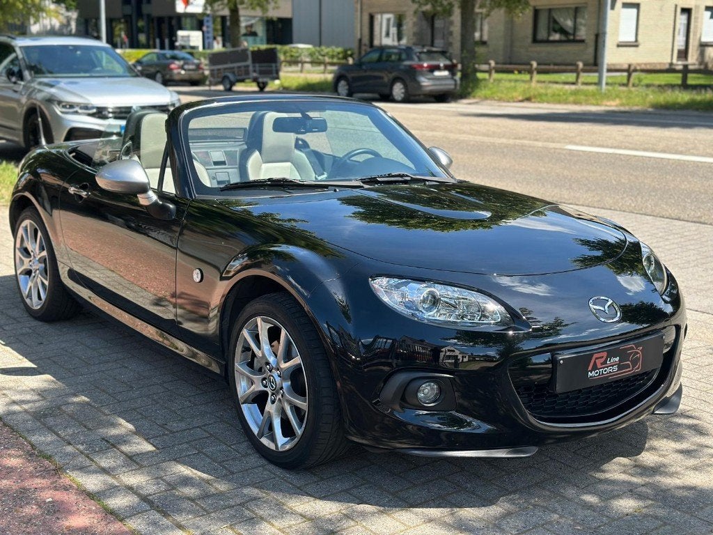 Mazda MX-5 1.8i - 41.400KM - Nieuwstaat - Cabrio, Auto's, Mazda, Euro 5, Achterwielaandrijving, 4 cilinders, Cabriolet
