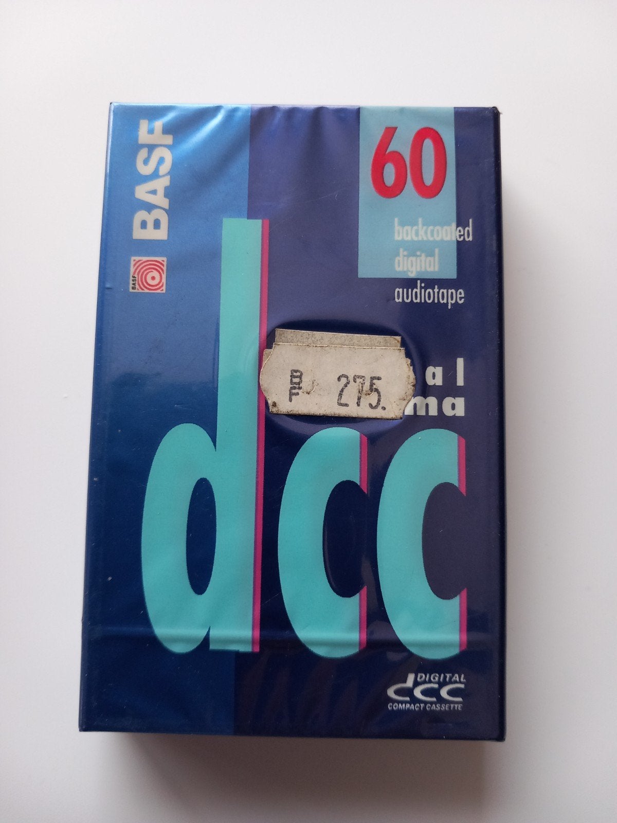CASETTE. BASF DCC DIGITAL MAXIMA 60, Ophalen of Verzenden