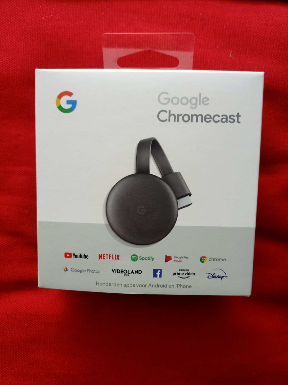 Google Chromecast, TV, Hi-fi & Vidéo, Lecteurs multimédias, Comme neuf, HDMI, Enlèvement