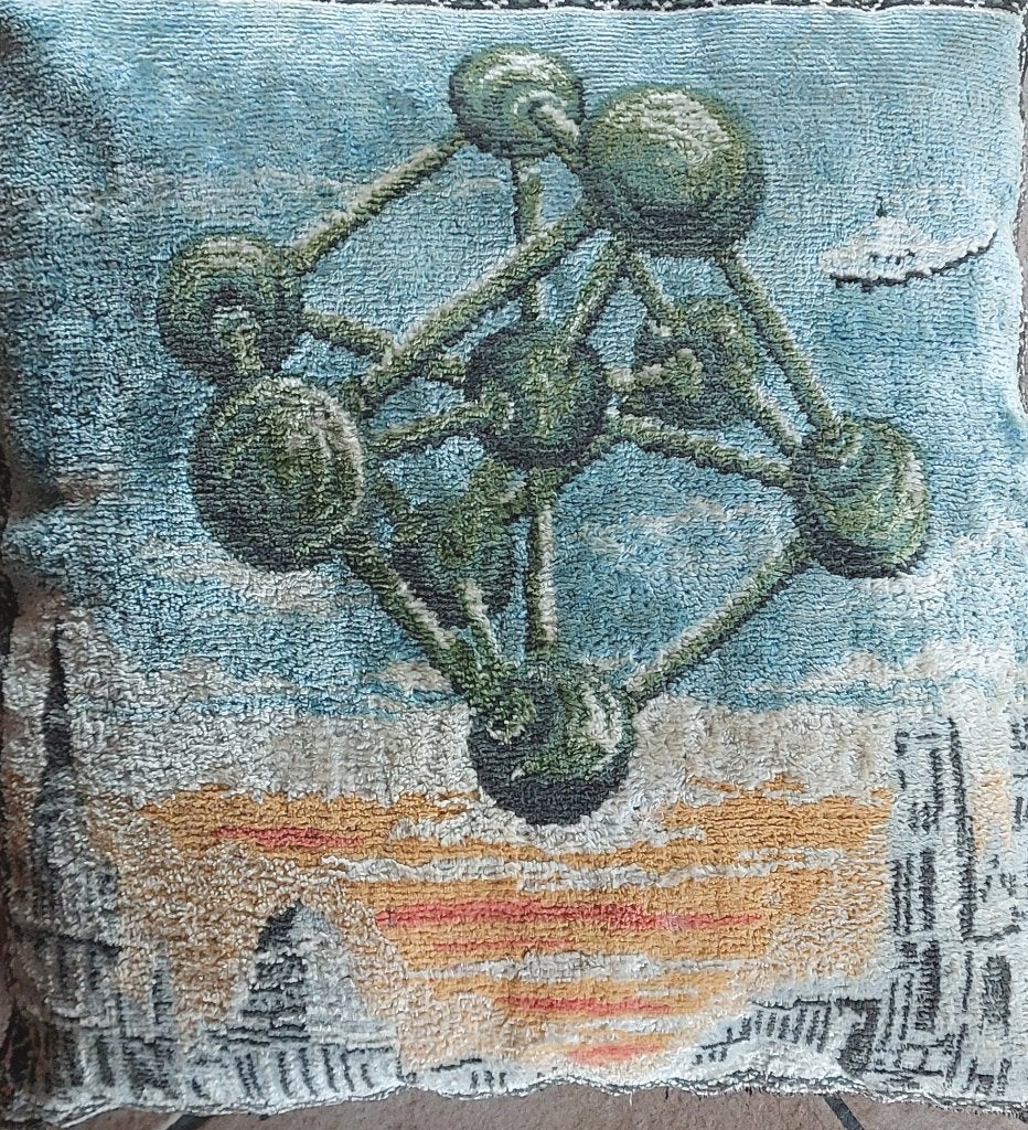 VINTAGE KUSSEN ATOMIUM EXPO 1958 BRUSSEL, Ophalen, Overige typen