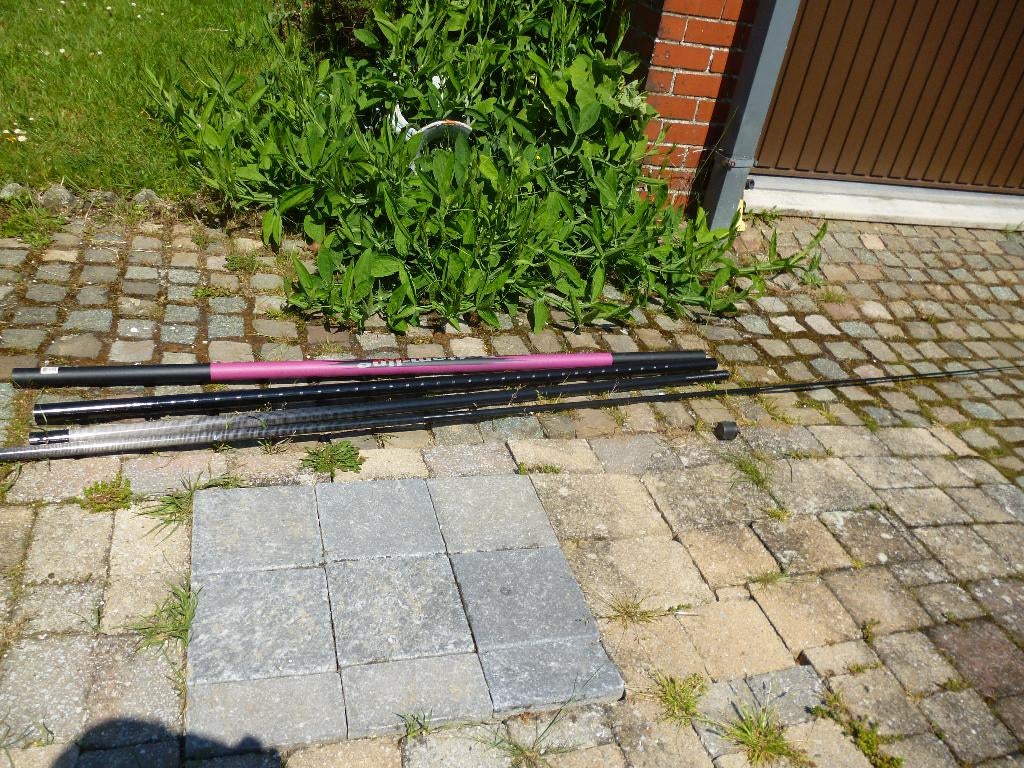 canne à pêche carbone BOTTON-LINE 8m neuve, Enlèvement, Neuf, Ligne fixe