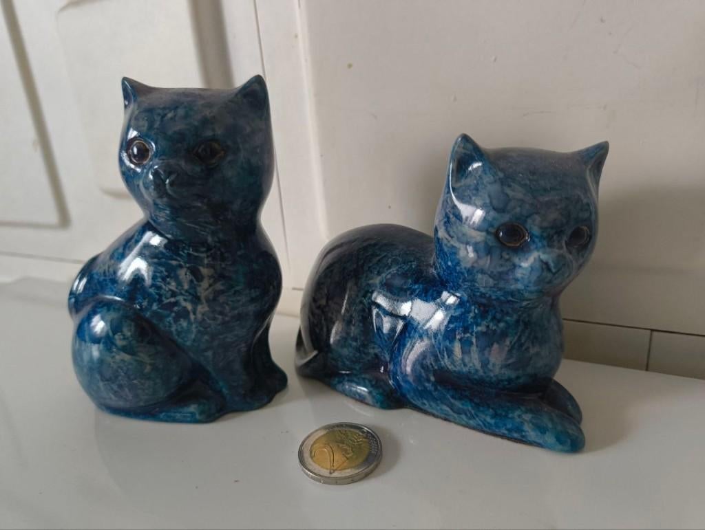 Figurines en sodalite pour chats, Enlèvement, Comme neuf