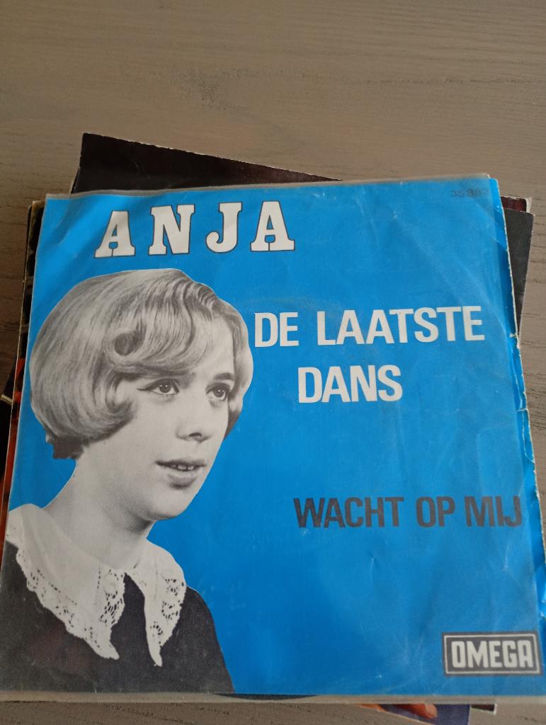 Anja - De laatste dans, Cd's en Dvd's, Vinyl Singles, Gebruikt, 7 inch, Single, Ophalen of Verzenden