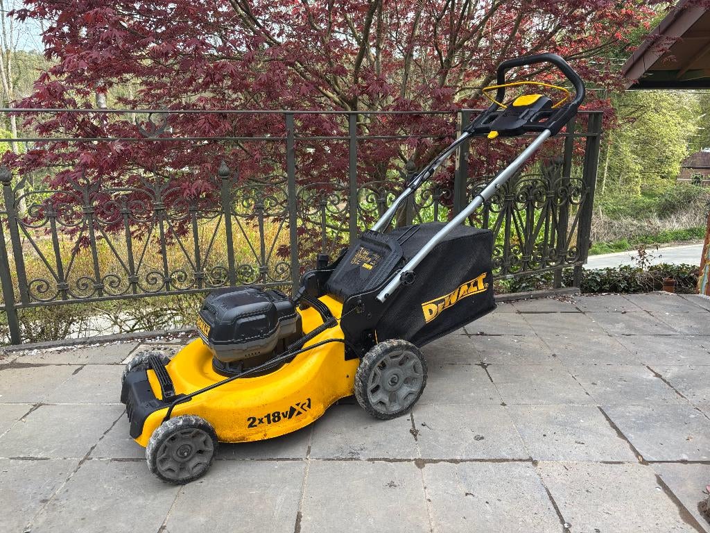 Tondeuse DeWalt électrique valeur 500€, Tondeuses à gazon sur batterie, DeWalt, Tondeuse rotative, 40 à 49 cm