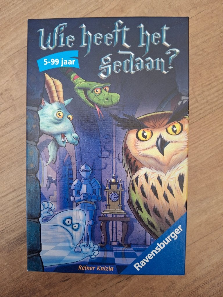Wie heeft het gedaan - Ravensburger, Hobby en Vrije tijd, Gezelschapsspellen | Bordspellen, Een of twee spelers, Ophalen, Zo goed als nieuw