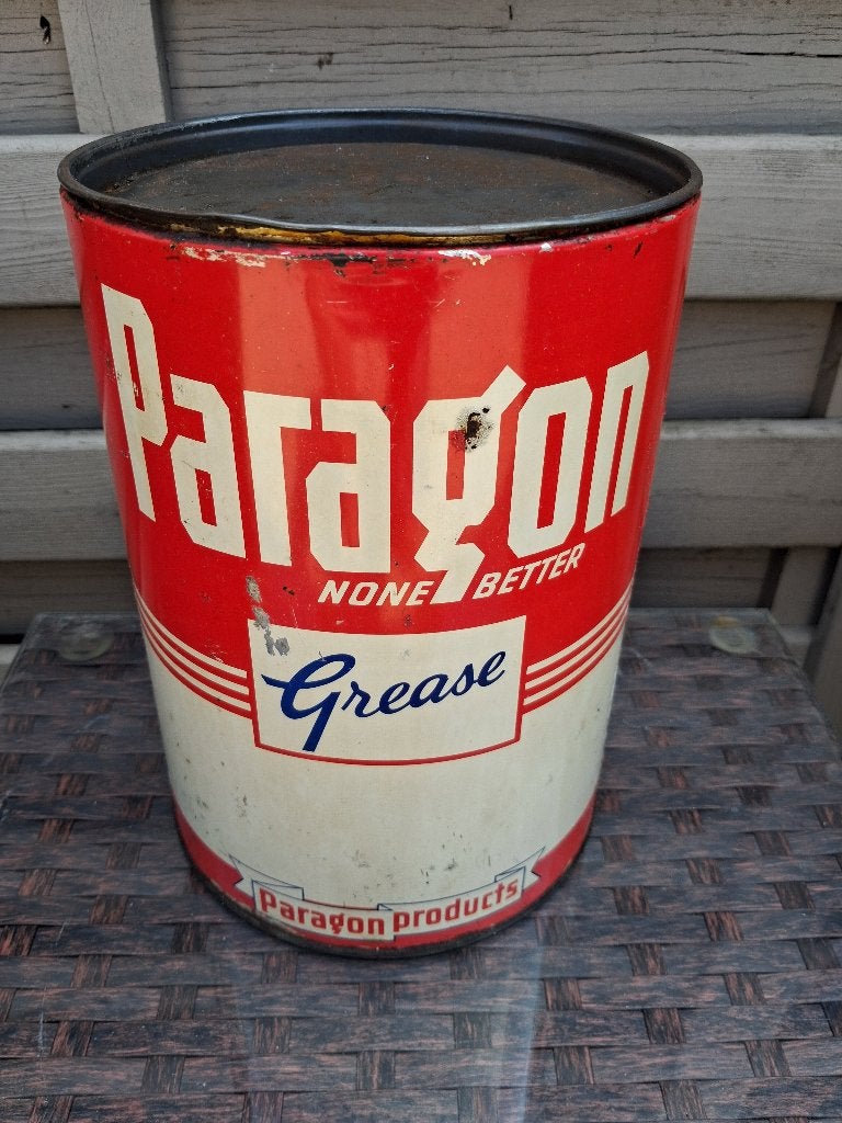 PARAGON GREACE... bidon d'une capacité... 5 litres..., Enlèvement ou Envoi, Comme neuf, Panneau publicitaire