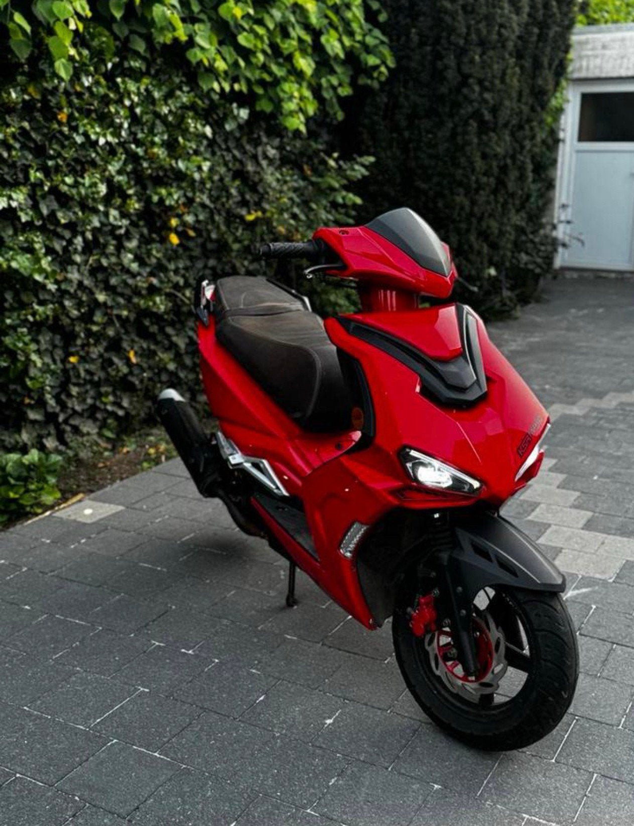 Scooter A klas, Fietsen en Brommers, Scooters | Peugeot, Ophalen, Zo goed als nieuw, Klasse A (25 km/u), 50 cc