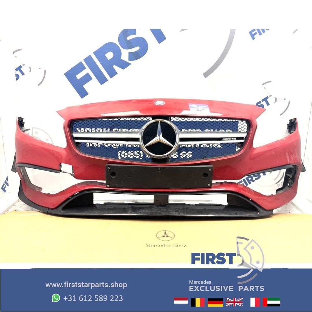 W176 FACELIFT BUMPER A KLASSE 2018 A45 AMG PERFORMANCE VOORB, Gebruikt, -, Voor, Ophalen of Verzenden