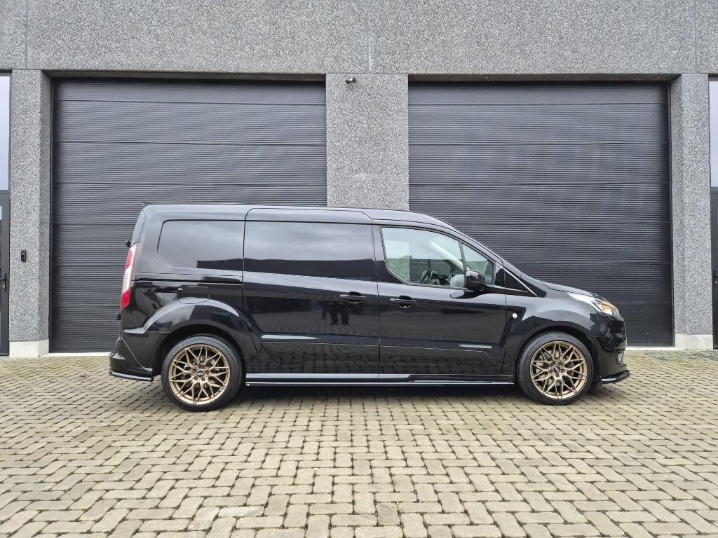 Ford Transit Connect 1,5dci L2 3pl, Auto's, Ford, Stof, Zwart, 1658 kg, Bedrijf