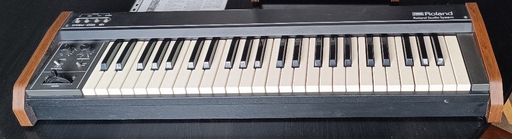 ROLAND STUDIO SYSTEM-100 KEYBOARD 181 ONLY MODULAR 1980'S, Muziek en Instrumenten, Ophalen of Verzenden, Gebruikt, 61 toetsen