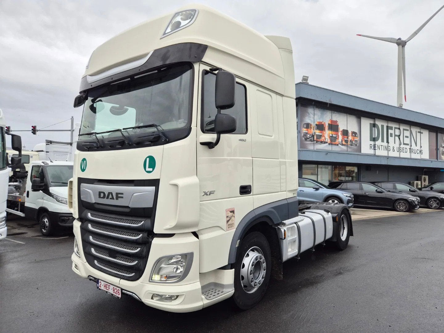 DAF XF 480 FT SUPER SPACE CAB (bj 2021), Auto's, Vrachtwagens, Automaat, Euro 6, Wit, Bedrijf