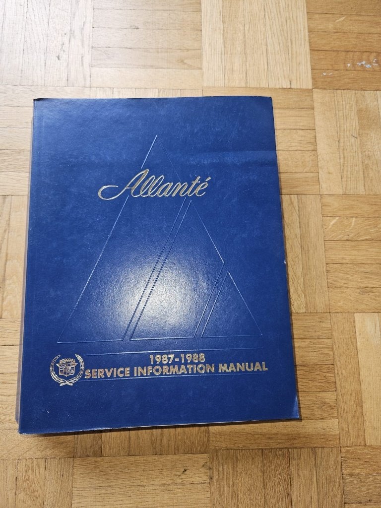 revue technique cadillac allante, Enlèvement