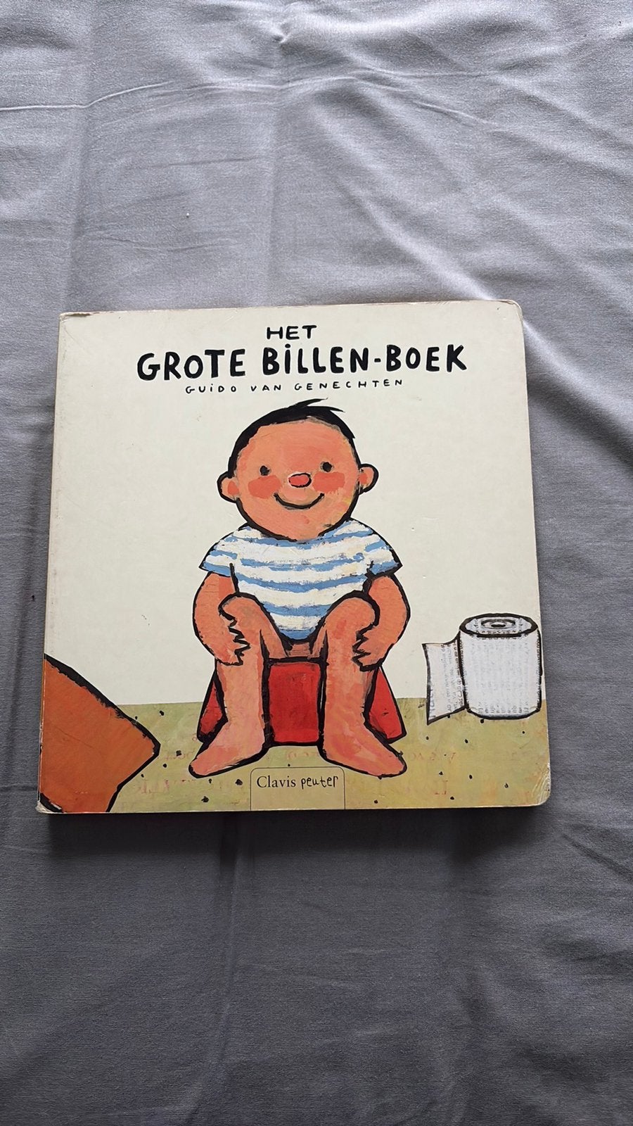 Guido Van Genechten - Het grote billen-boek kartonboekje, Boeken, Ophalen of Verzenden, Guido Van Genechten