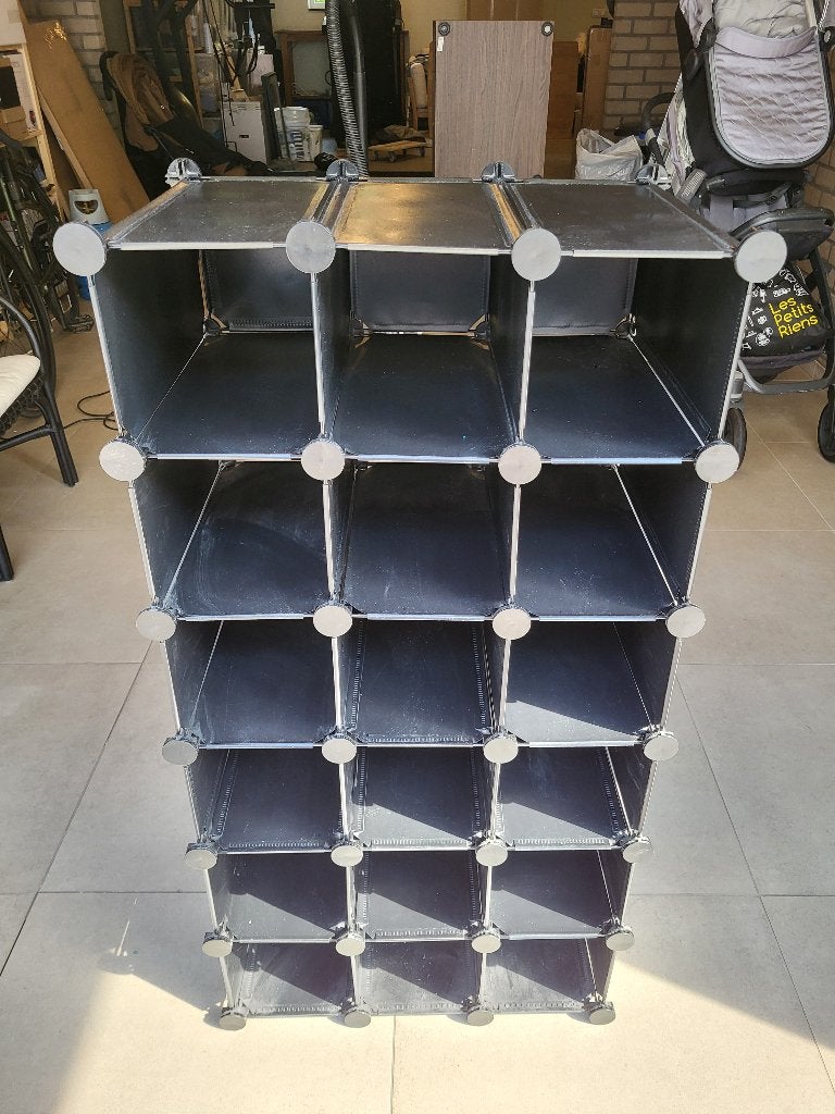 Schoenenplank/modulaire opslag, Huis en Inrichting, Woonaccessoires | Etagères, Ophalen, Etagère, Gebruikt, Kunststof