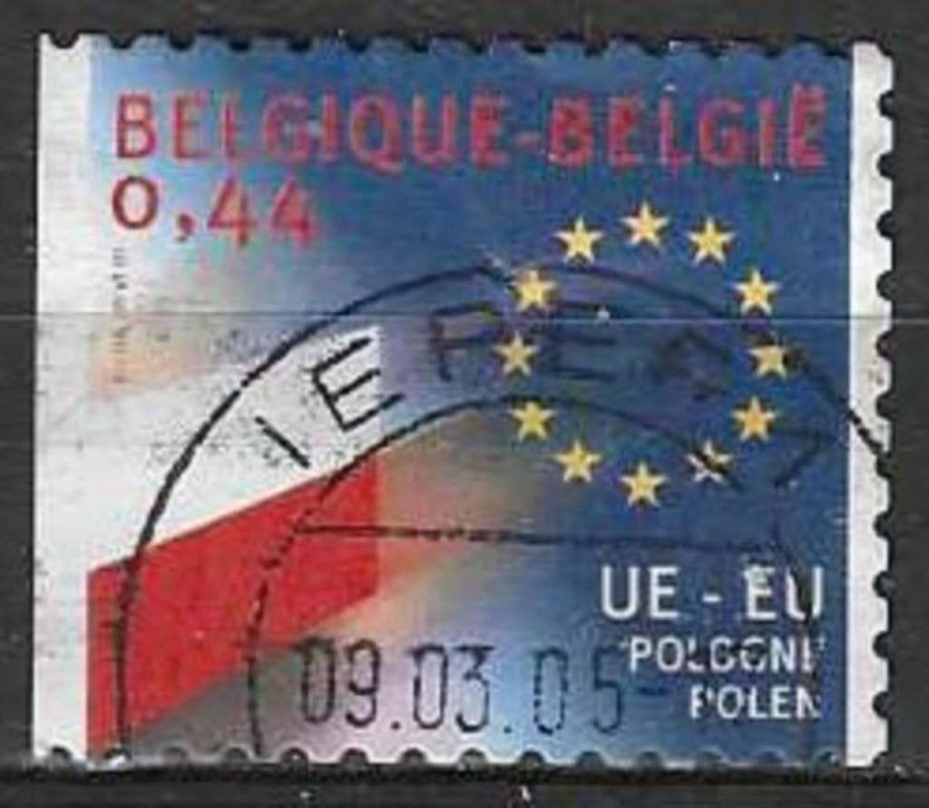 Belgie 2004 - Yvert 3286 /OBP 3249 - Polen (ST), Postzegels en Munten, Verzenden, Gestempeld, Gestempeld, Europa
