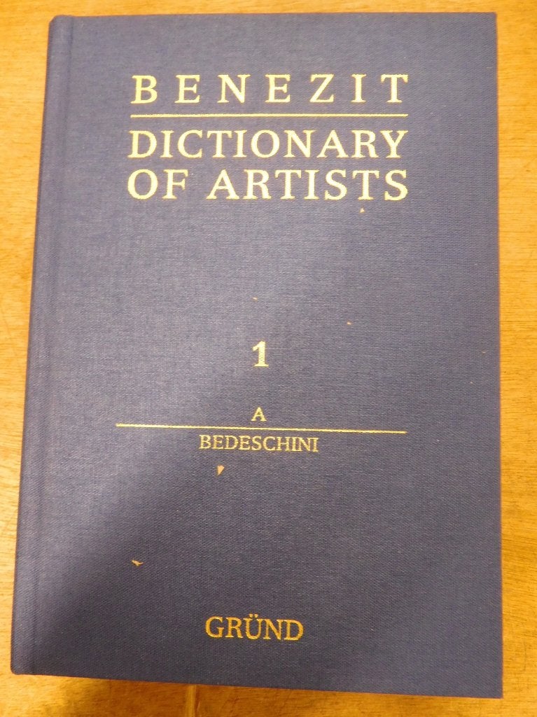 Benezit Dictionary of Artists, Boeken, Ophalen