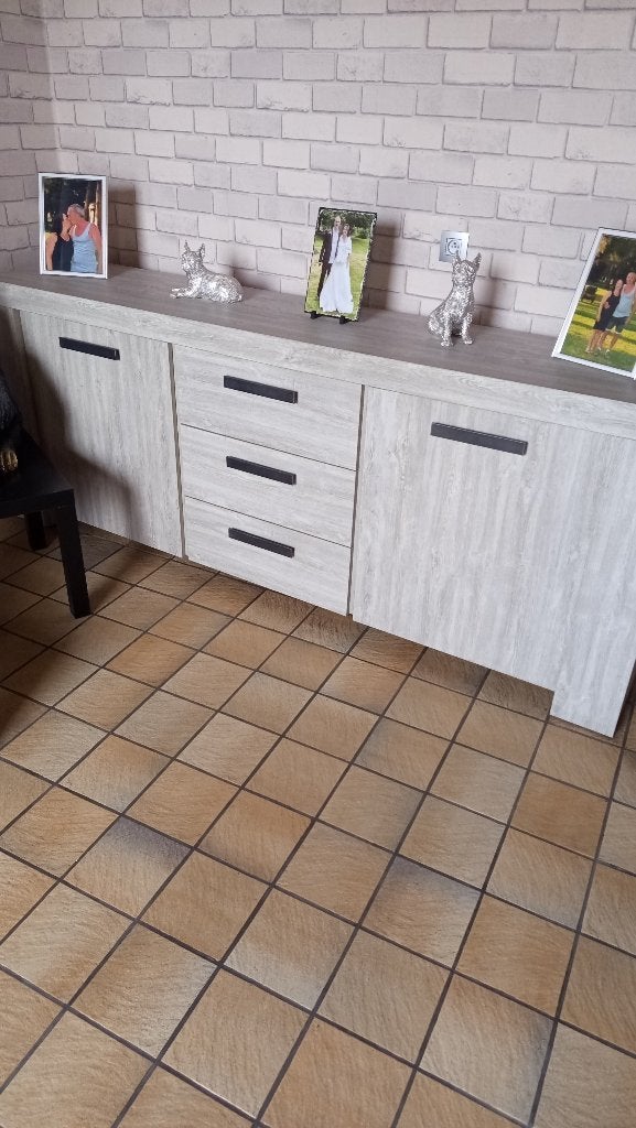 Salle a manger complète, Enlèvement, Comme neuf, 4 à 6 chaises