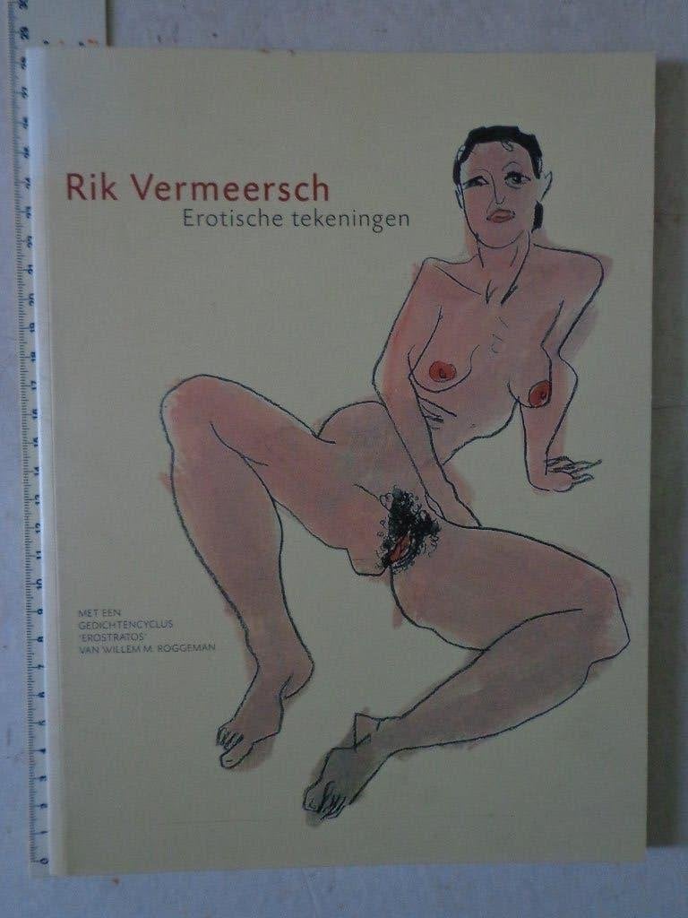 catalogus Rik Vermeersch "Erotische tekeningen" gesigneerd, Ophalen of Verzenden, Gelezen, Schilder- en Tekenkunst, Frans Boenders