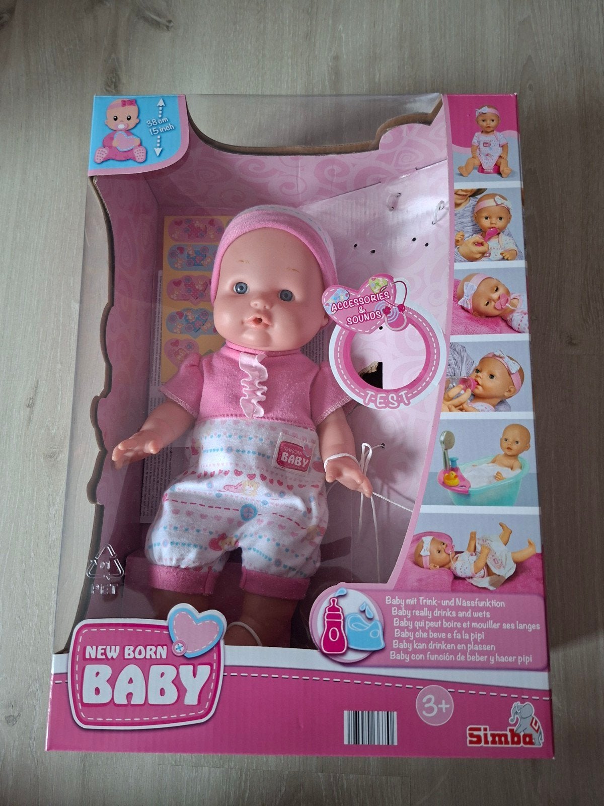 pop baby born, Ophalen of Verzenden