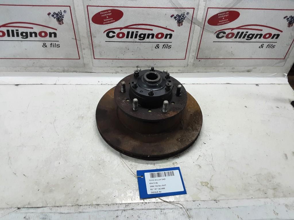 REMSCHIJF VOOR Toyota Hilux III (01-2001/07-2005), Auto-onderdelen, Gebruikt, Mevr. I. Hauben, Toyota, Rue de l'Espoir 34 34
4030  GRIVEGNÉE, BE