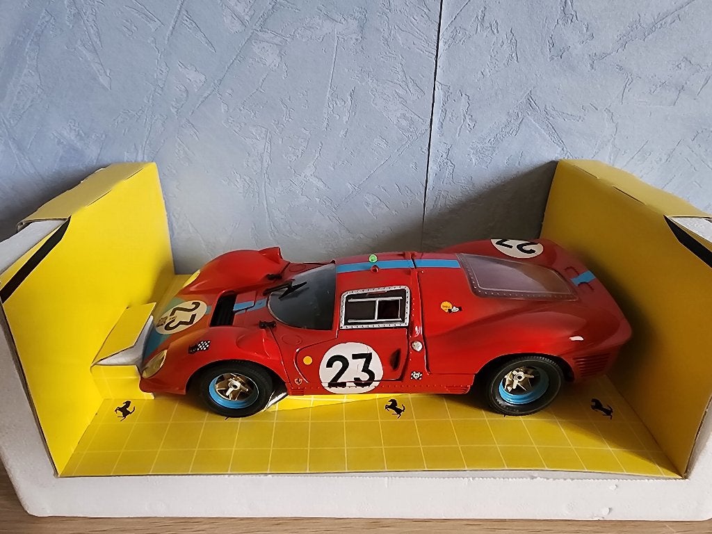Ferrari 412P uit 1969 1/18, Ophalen, Nieuw, Auto, Overige merken