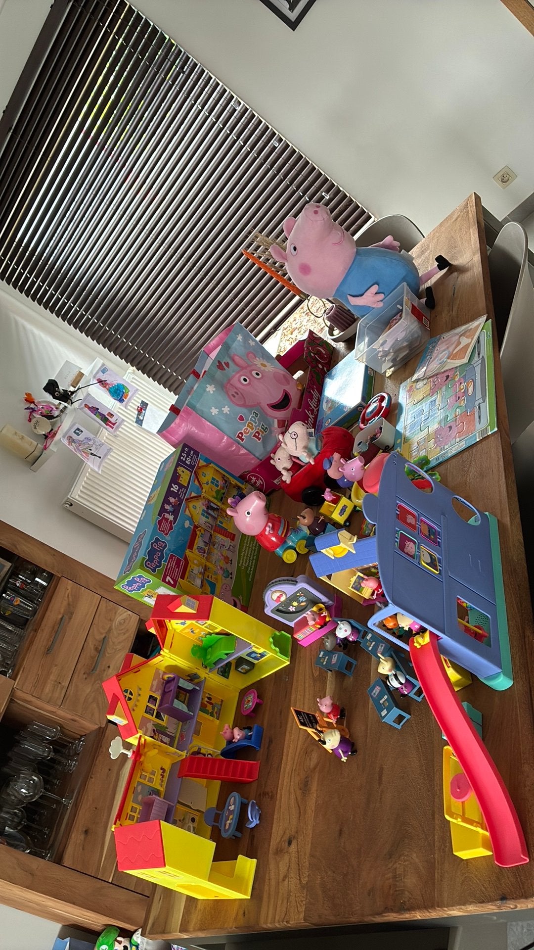Groot lot Peppa Pig speelgoed, Ophalen, Zo goed als nieuw
