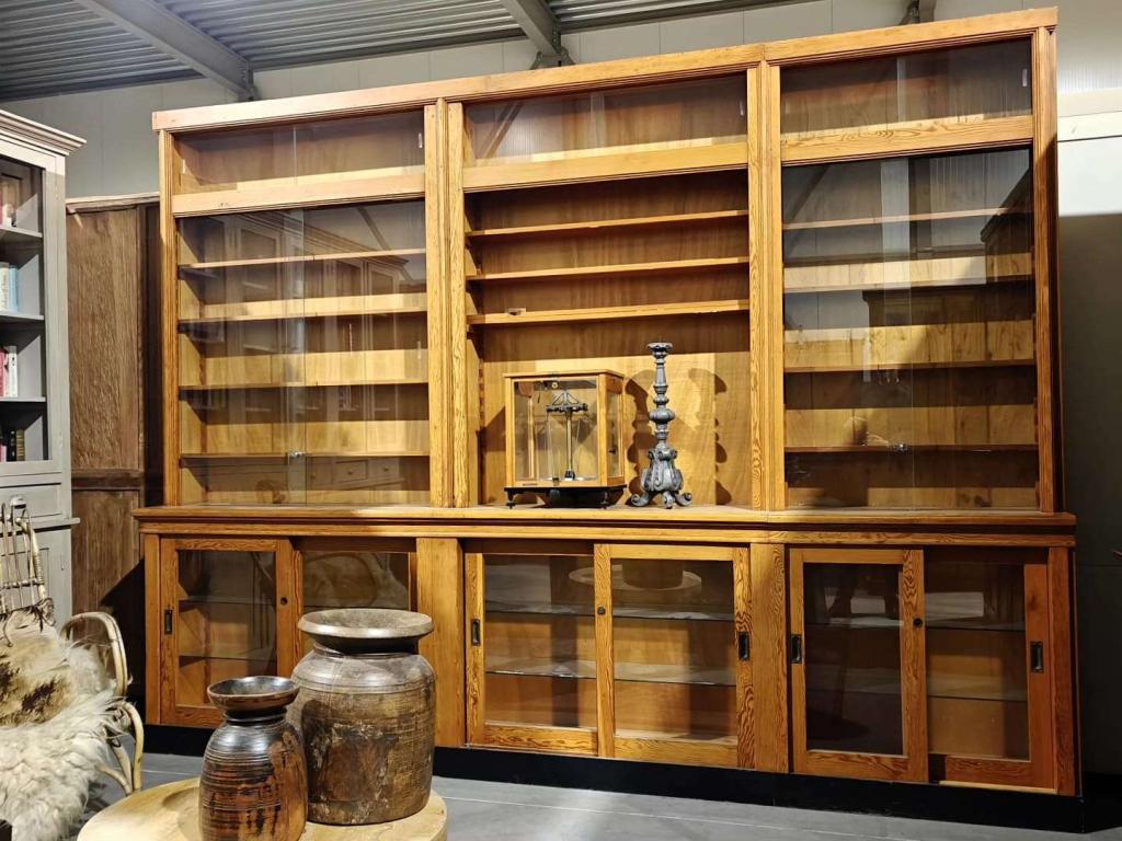 Unieke vintage laboratoriumkast | Schoolkast, Wandkast #8216, Ophalen of Verzenden