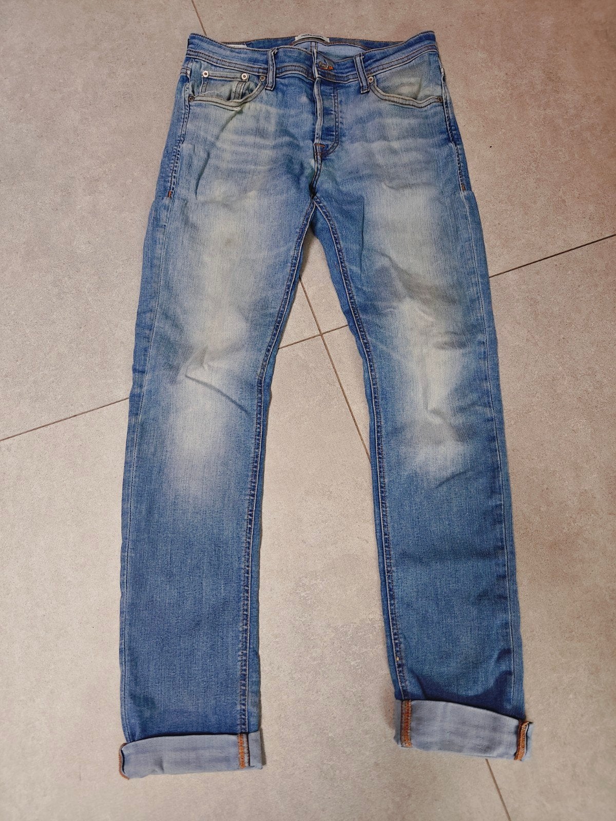 Jeans Jack & Jones, Kleding | Heren, Blauw, Ophalen of Verzenden, Gedragen, Jack&Jones