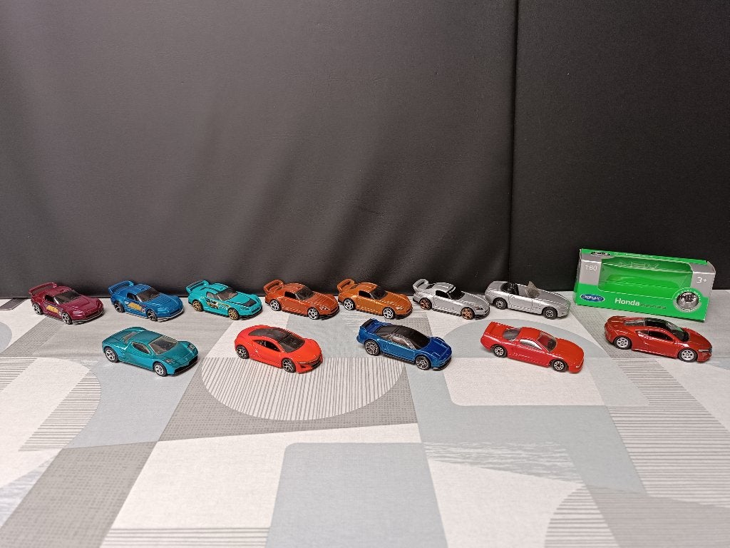Honda NSX - Acura - S2000 - Hot Wheels - Hotwheels -Tuning, Ophalen of Verzenden, Zo goed als nieuw, Auto's