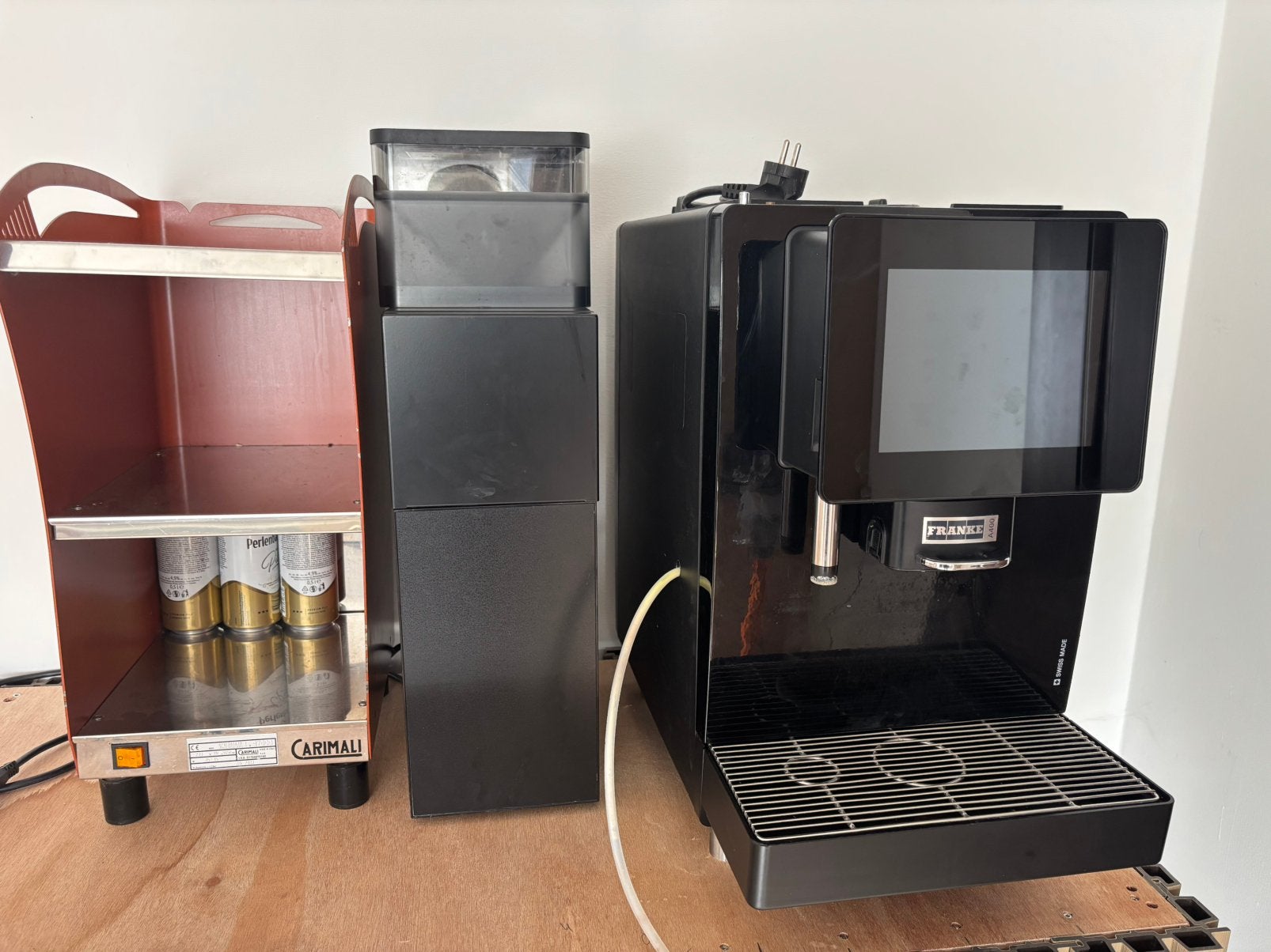 Franke koffiemachine, Elektronische apparatuur, Koffiezetapparaten, Ophalen, Zo goed als nieuw, Koffiemachine