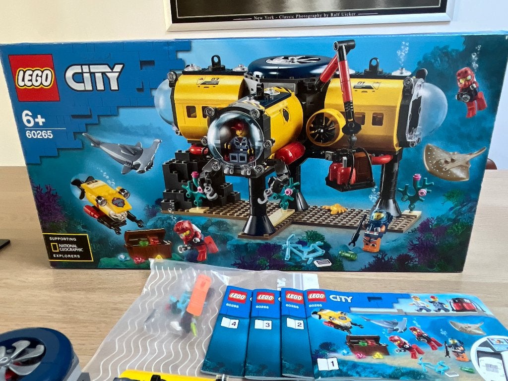 Lego city oceaan onderzoeksbasis set 60265, Kinderen en Baby's, Ophalen, City, Lego, Zo goed als nieuw
