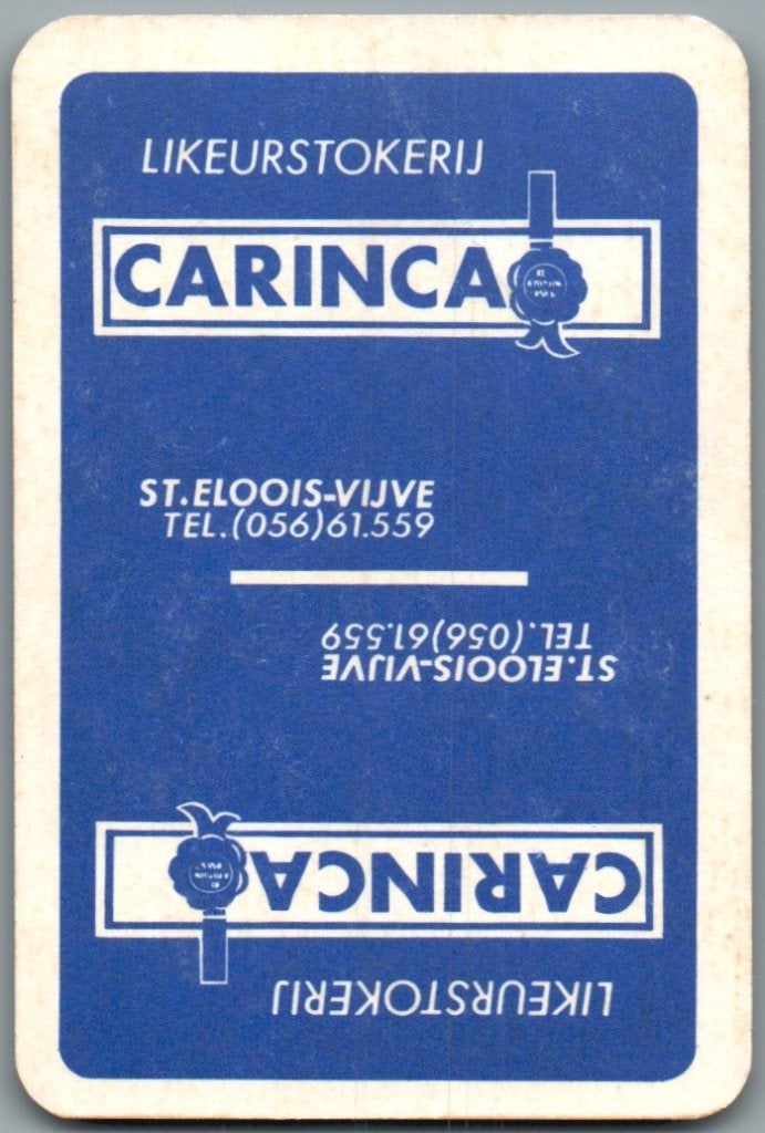 joker - J4581 - Carinca likeur, Verzamelen, Ophalen of Verzenden, Zo goed als nieuw, Joker(s)