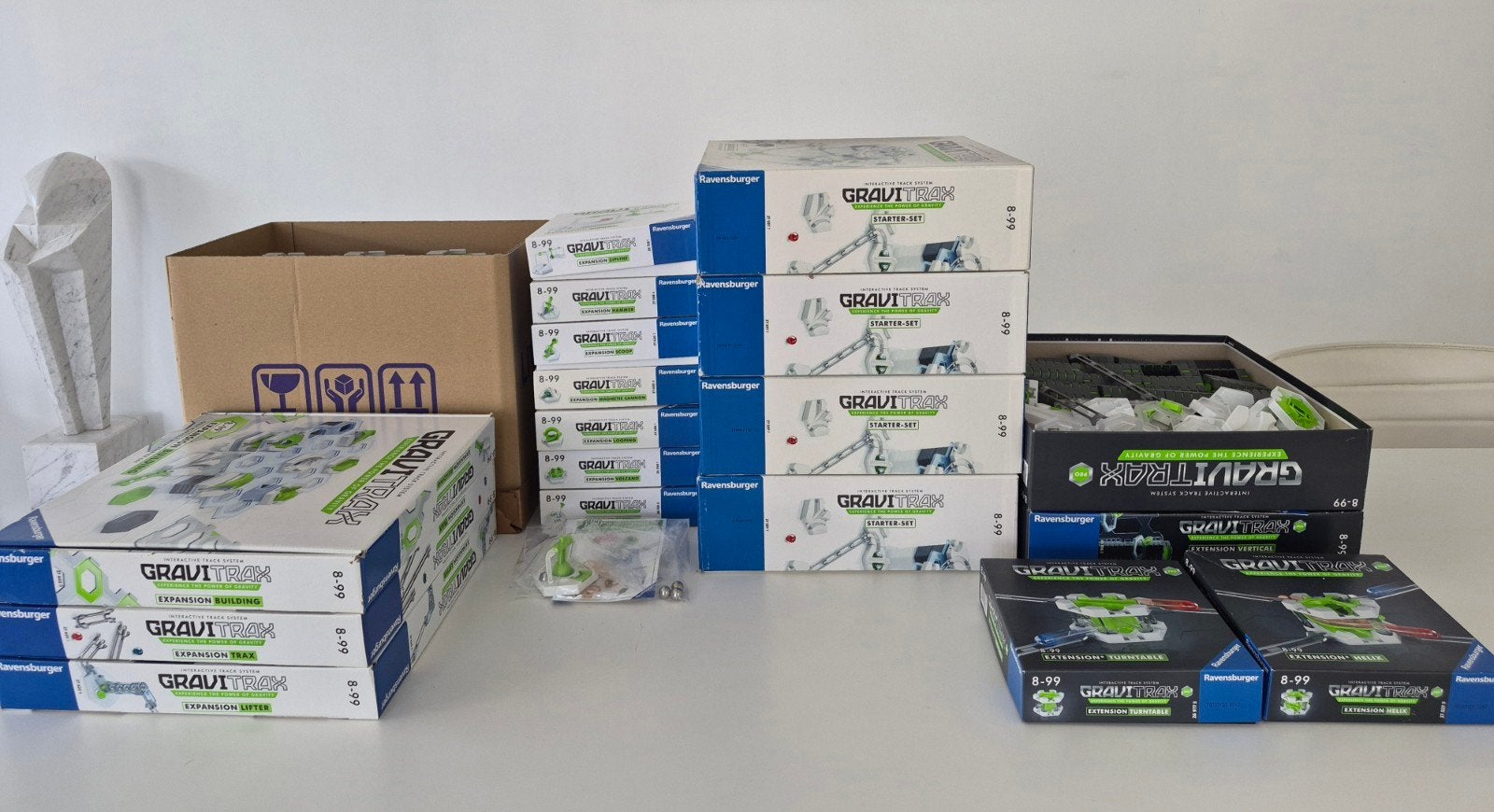 Ravensburger Gravitrax, grand lot, taille XXL, Enlèvement ou Envoi, Utilisé, Construction