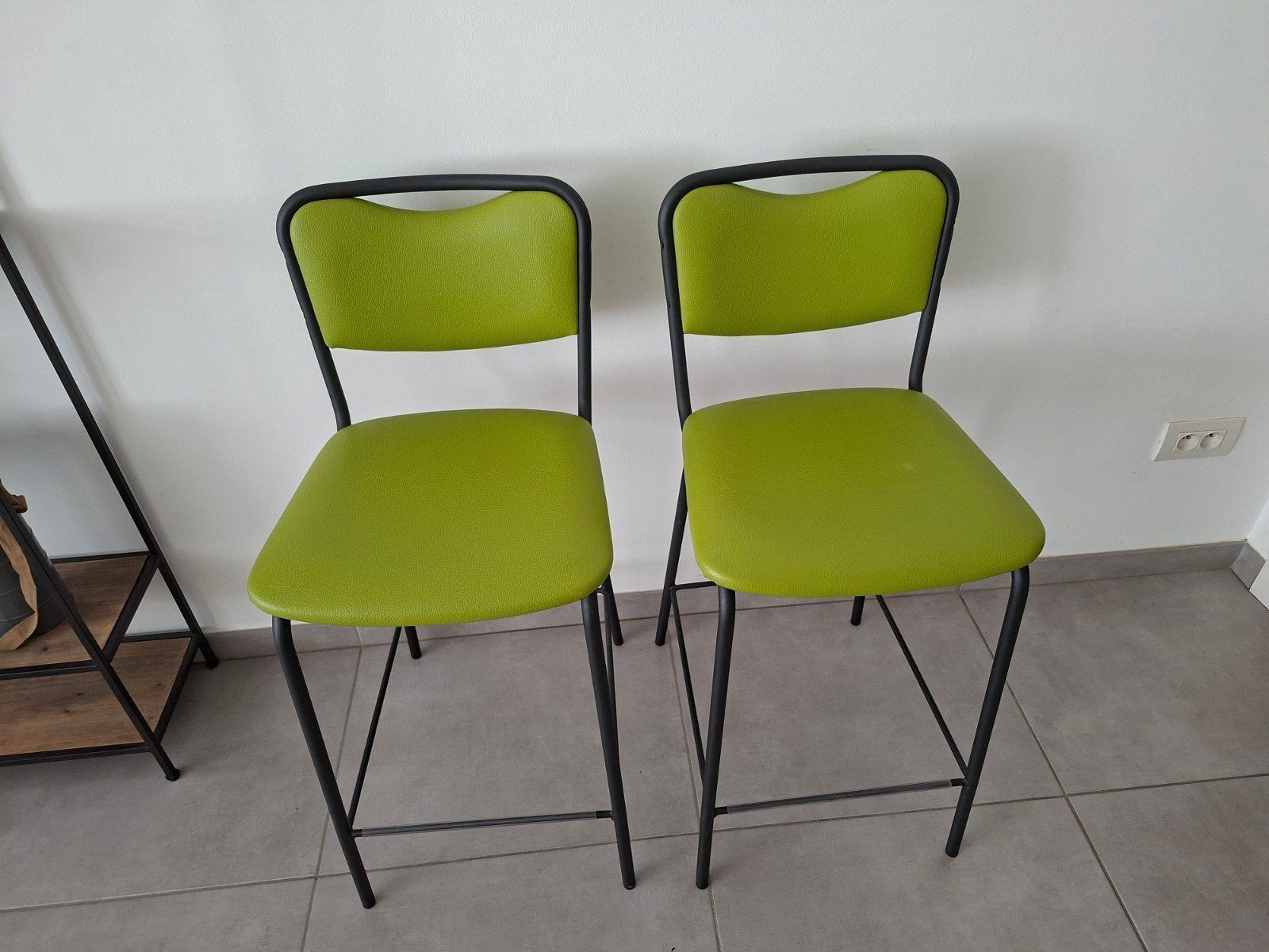 2 bar stoelen, Weba, Weba Deinze, 2 tabourets, Enlèvement