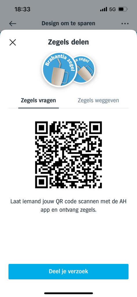 Albert Heijn Brabantia zegels gevraagd, Verzamelen, Supermarktacties, Albert Heijn, Ophalen