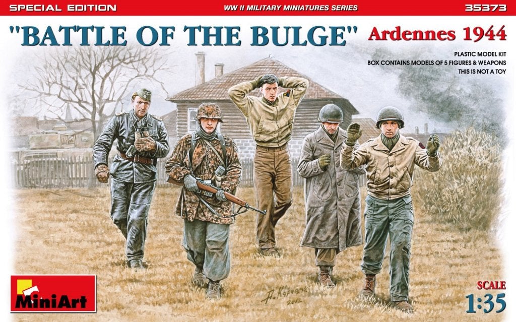 MINIART 35373 BATTLE OF THE BULGE ARDENNES 1944 S.E. 1/35, Enlèvement ou Envoi, Neuf, 1:35 à 1:50, Personnage ou Figurines