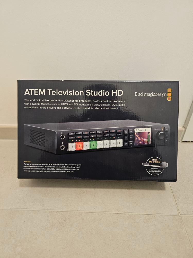 Blackmagic Design ATEM Television Studio HD, Enlèvement