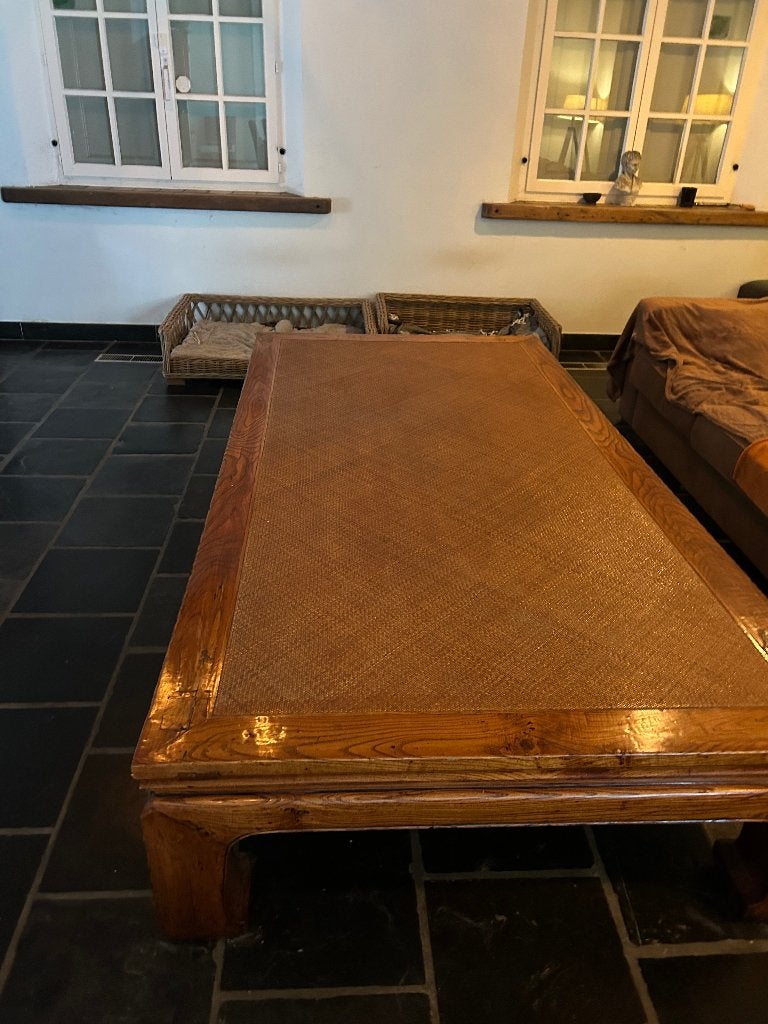 Originele Indische Opiumtafel, Ophalen