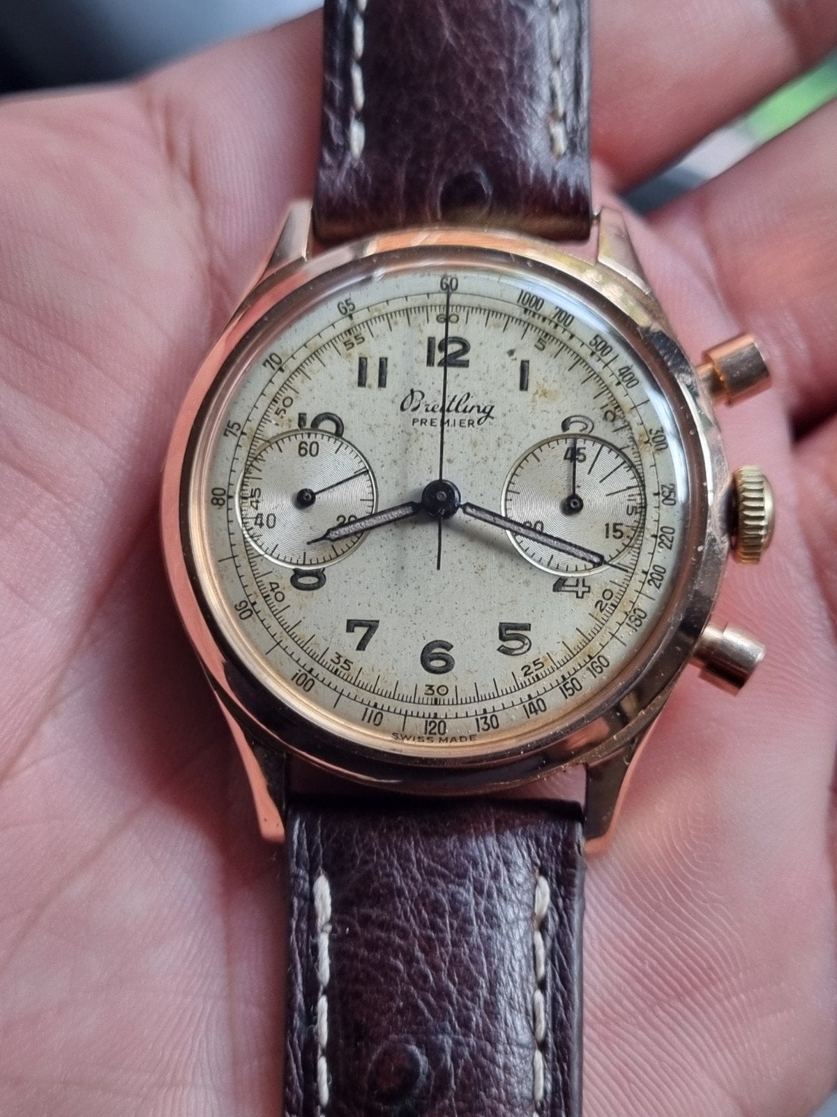 rare chrono breitling, Or, Breitling
