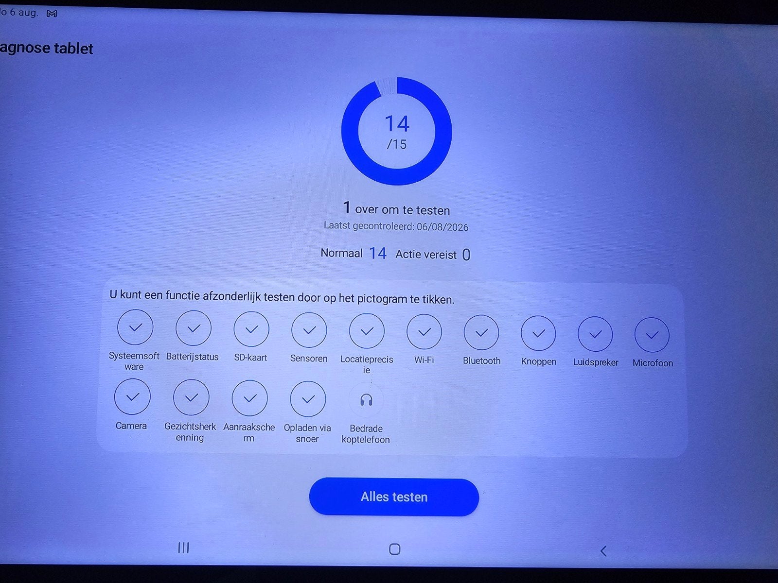 samsung tab a7 | grbruikte staat, Computers en Software, Android Tablets, Ophalen, Uitbreidbaar geheugen, 64 GB