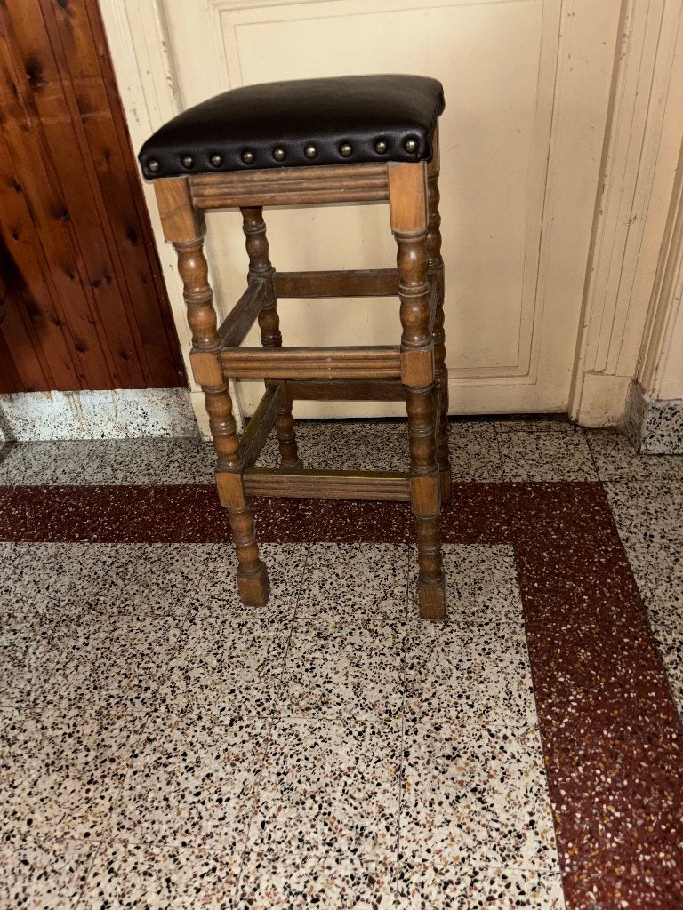 Tabourets de bar, Avec repose-pieds, Enlèvement, Utilisé, Bois